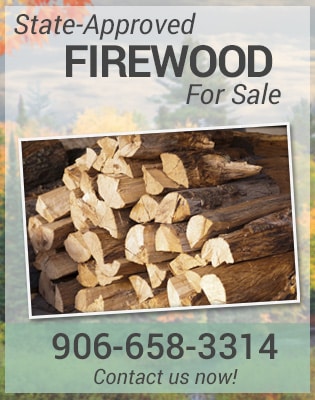 Firewood For Sale at our UP Motel